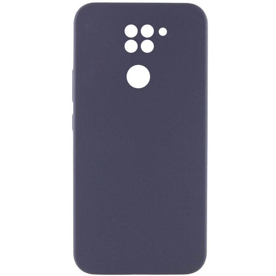 Чехол Silicone Cover Lakshmi Full Camera (AAA) для Xiaomi Redmi Note 9 / Redmi 10X Full camera, М'ятний/Mint