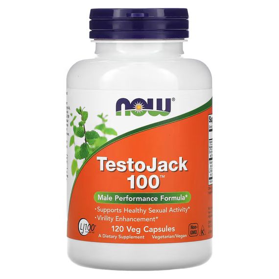 Вітаміни TESTO JACK 100 | 120 vcaps |