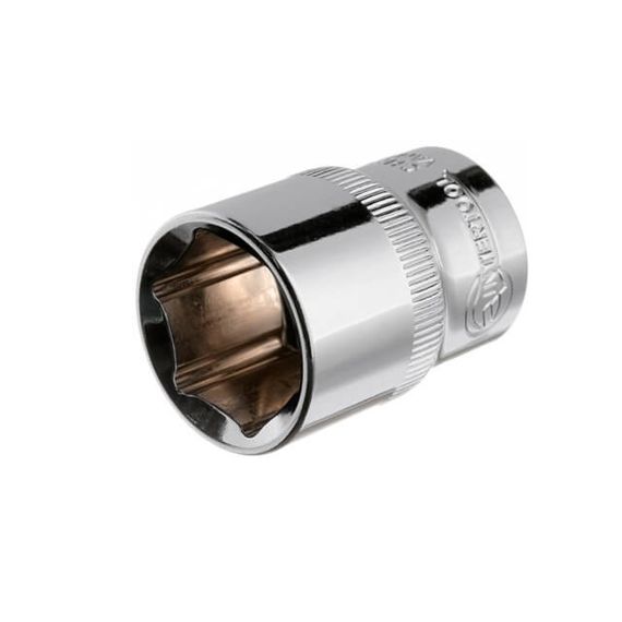 Головка шестигранна 1/2", 20 ммx38 мм Cr-V INTERTOOL ET-00201