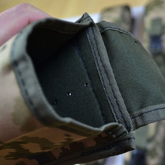 Подсумок на 2 магазина двойной из кордуры пиксель MOLLE тактический | Зображення 4