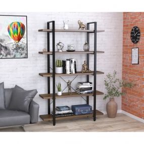 Стеллаж Loft Design Сингл-5-120 Сингл-5-120 орех модена