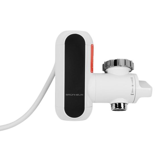 Электроводонагреватель проточный Grunhelm EWH-1X-3QC-LED | Зображення 1