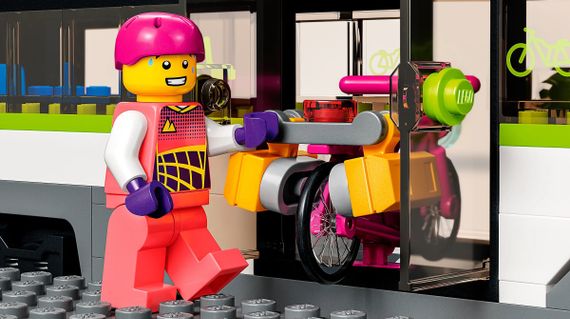 Конструктор LEGO City Trains Пасажирський потяг-експрес 60337 | Зображення 2