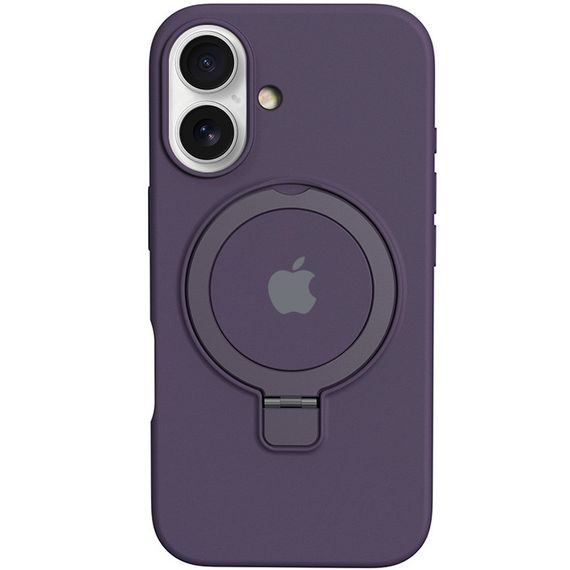 Чохол Silicone Case Full Protective with Ring для Apple iPhone 16 Plus (6.7")
