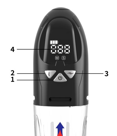 Водонепроникна, автоматична вакуумна помпа із зарядкою від USB CANWIN Water Pump LCD, P466AU Sex Aura | Зображення 4