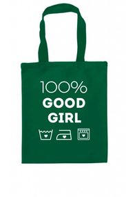 Сумка-шопер Kvarta 100% Good girl green 4237 35х40 см