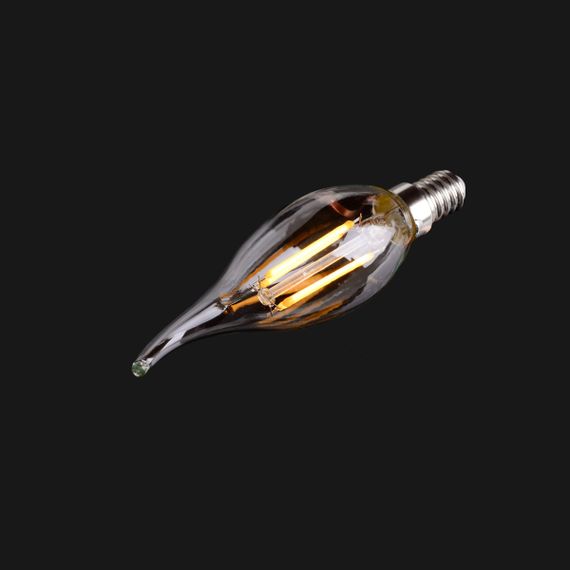 Светодиодная лампа E14 6W WW C35-T COG 220V | Зображення 3