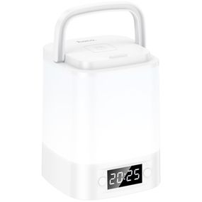 Ночник Hoco HX15 Smart + часы White