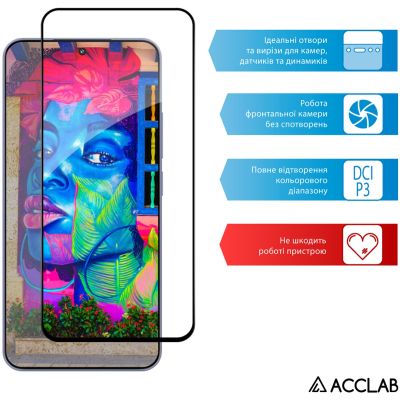 Стекло защитное ACCLAB Full Glue Xiaomi 15 Black (1283126607387) | Зображення 4