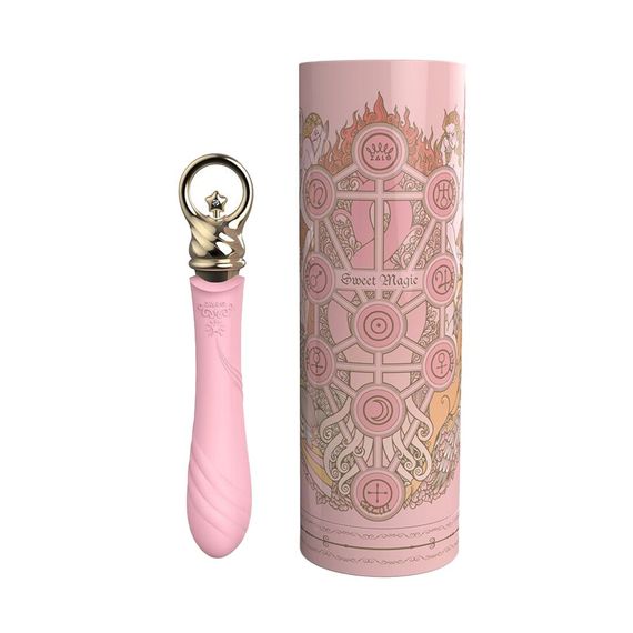 Вібратор для точки G із підігрівом Zalo Sweet Magic - Courage Fairy Pink | Зображення 8
