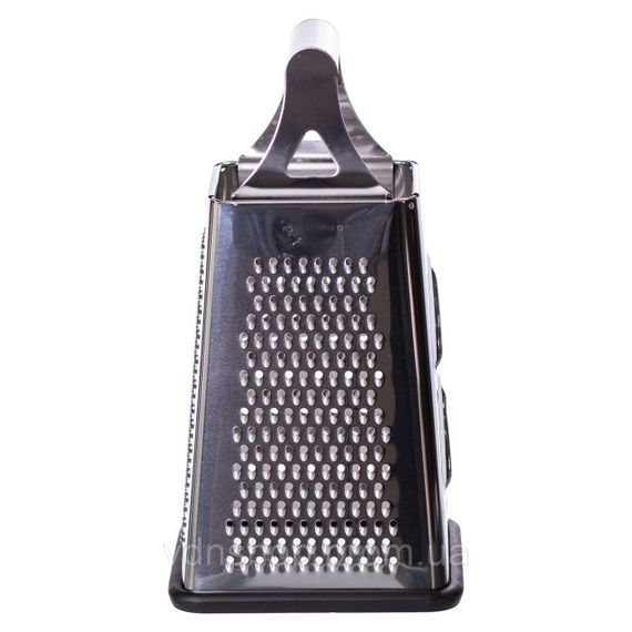 Універсальна терка для овочів і фруктів 13×13×24,5 (см) з нержавіючої сталі HP-8-14 | Зображення 3