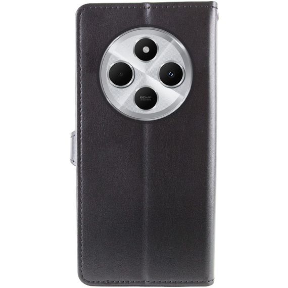 Шкіряний чохол-книжка GETMAN Gallant (PU) для Xiaomi Redmi 14C / Poco C75 Чорний | Зображення 1