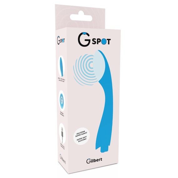 Вібратор для точки G GYLBERT, блакитний G-SPOT (Іспанія) Sex Aura | Зображення 3