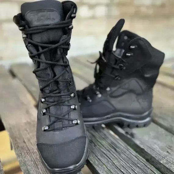 Берцы тактические демисезонные Stalker мембрана Gore-Tex черные | Зображення 5