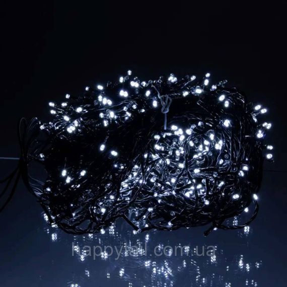 Гірлянда Різдвяна фея вулична 100 (м) 1000 LED чорний провід Білий CF1000L100MBW | Зображення 1