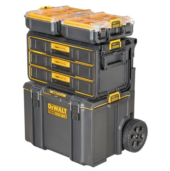 Ящик DeWalt TOUGHSYSTEM 2.0 модуль на 3 ящики (DWST08330-1) | Зображення 3
