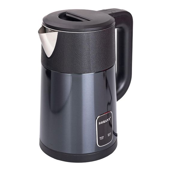 Электрочайник с автоматическим отключением 2.5 л Sokany дисковый бытовой 1500 Вт SK-09017G | Зображення 2