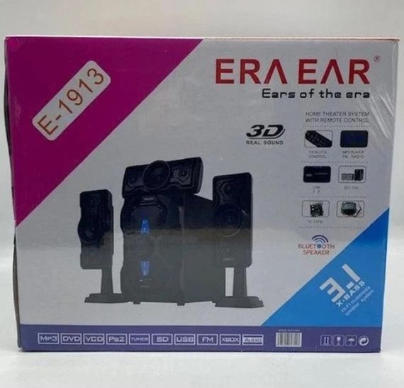 Домашній кінотеатр з 5.1 канальною системою, потужністю 60W, XPRO ERA EAR-E-1913 (E-1913_2302)