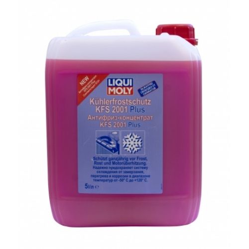 Антифриз Liqui Moly Kuhlerfrostschutz KFS G12+ (концентрат, червоний) 5л.