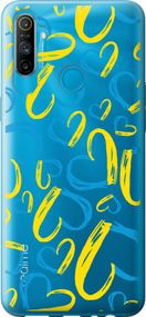 Чехол на Realme C3 Сердца UA "5292u-1889-17620"