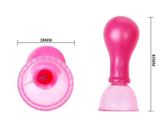 Вібромасажер для грудей BAILE - PUMP 7 vibration functions, BI-036019 Sex Aura | Зображення 5