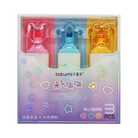 Набор фломастеров-печатей "Микс" 12016-3, 3 шт Вид 2