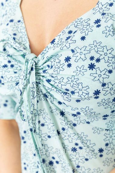 Плаття з принтом колір м'ятний FA_007253 | Зображення 4