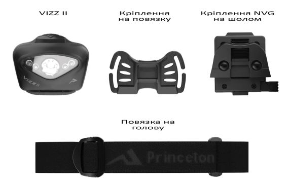 Ліхтар налобний Princeton Tec Vizz II MPLS 200 lm Black | Зображення 6