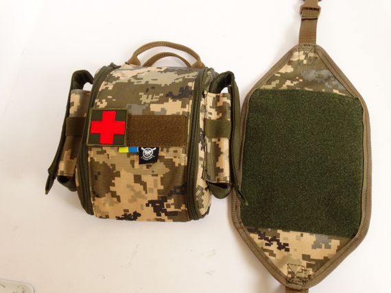 Аптечка тактична військова піксель швидкого скидання на MOLLE GEN 2 | Зображення 5