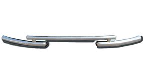 Передній захист ST009 (нерж.) для Hyundai H200, H1, Starex 2008-2024 рр