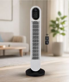 Напольный кондиционер 500Вт BITEK BT-2906R + пульт ДУ / Напольный вентилятор колонный с таймером Tower Cooling Fan