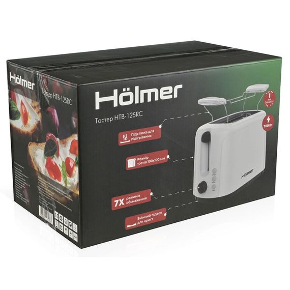 Тостер Hölmer HTB-125RC | Зображення 7