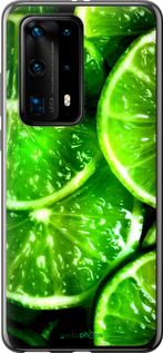 Чохол на Huawei P40 Pro Plus Зелені часточки лимона "852u-1917-2448"