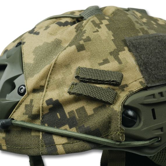 Кавер на шлем Kiborg FAST-1 cordura pixel MM-14. | Зображення 4