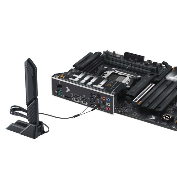 Материнcкая плата ASUS TUF GAMING X870-PLUS WIFI sAM5 X870 4xDDR5 M.2 HDMI WiFi BT ATX 90MB1IU0-M0EAY0 | Зображення 6