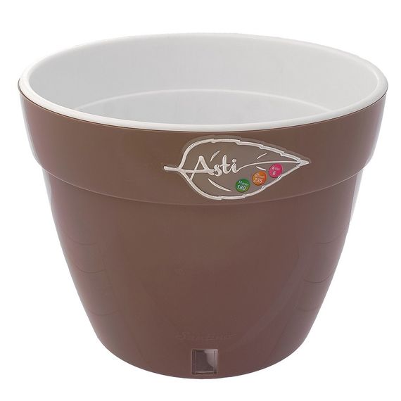 Горщик  пластиковий Асті 4 л червоний | Зображення 2