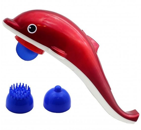 Ручний масажер Дельфін для тіла Dolphin Massager для схуднення масажу шиї | Зображення 4