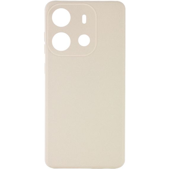 Силіконовий чохол Candy Full Camera для Tecno Spark Go 2023 Бежевий / Antique White