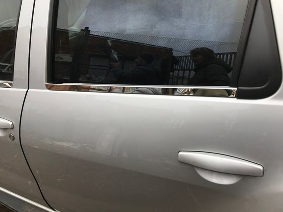 Молдинг стекла (4 шт, нерж) Carmos - Турецкая сталь для Renault Duster 2008-2017 гг | Зображення 2