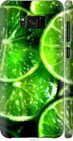 Чохол на Samsung Galaxy S8 Plus Зелені часточки лимона "852m-817-2448"