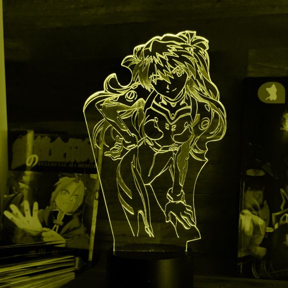 Акриловый светильник-ночник Аска Лэнгли Сорью желтый tty-n001566