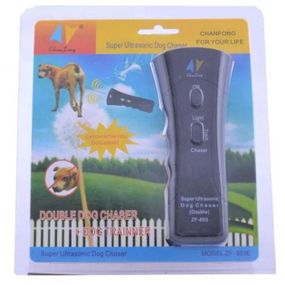 Ультразвуковий відлякувач собак ZF853E Super Ultrasonic Dog Chaser із ліхтариком засіб від QN-362 собак захист