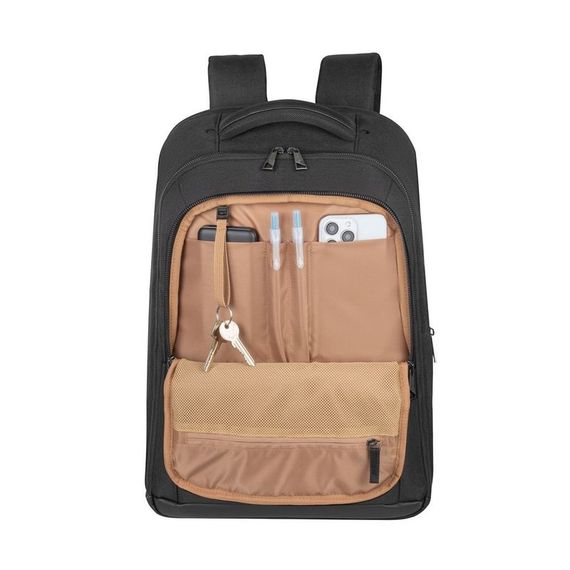 Рюкзак  для ноутбука 17.3 RivaCase 8164 (Black) ECO чорний | Зображення 6