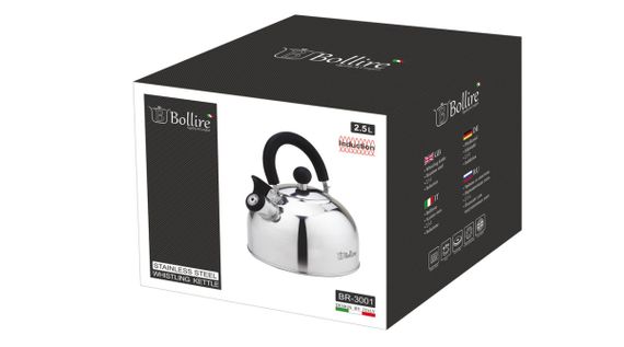 Чайник 2,5 л Bollire BR-3001 | Зображення 1
