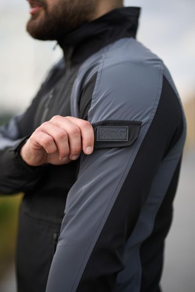 Куртка чоловіча soft shell light "iForce" Intruder сіра | Зображення 7