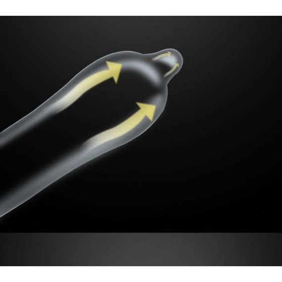 Презервативи Muaisi ультратонкі з підвищеною кількістю мастила 0.02 мм (паковання 12 шт.) Sex Aura | Зображення 2