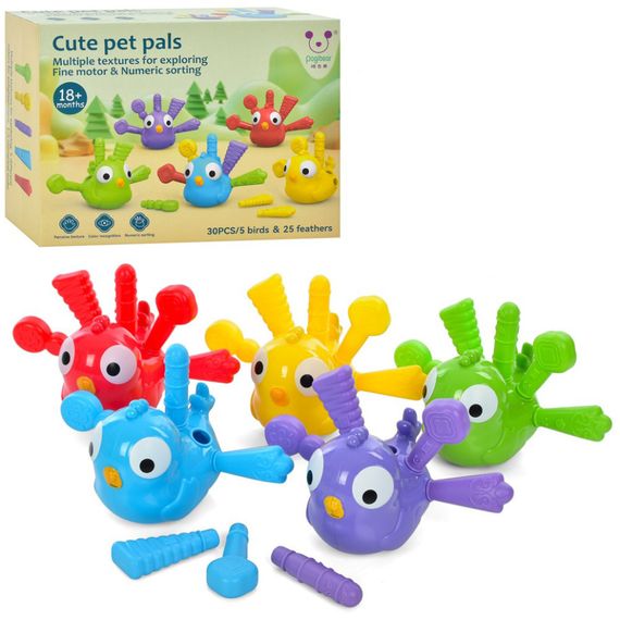 Детский сортер "Птички" BB2004, 5 птичек