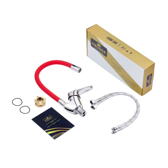 Змішувач для кухні Kroner KRM Odra - C032RED (CV021172) | Зображення 2