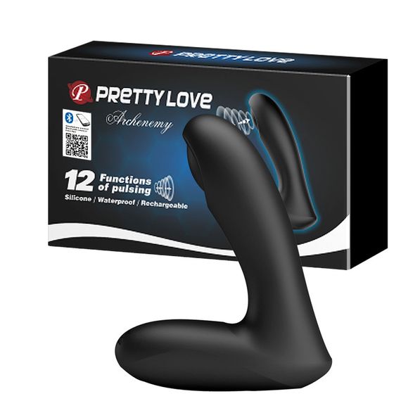 Массажер простаты - Pretty Love Archenemy Pulsator Black (App) Sex Aura