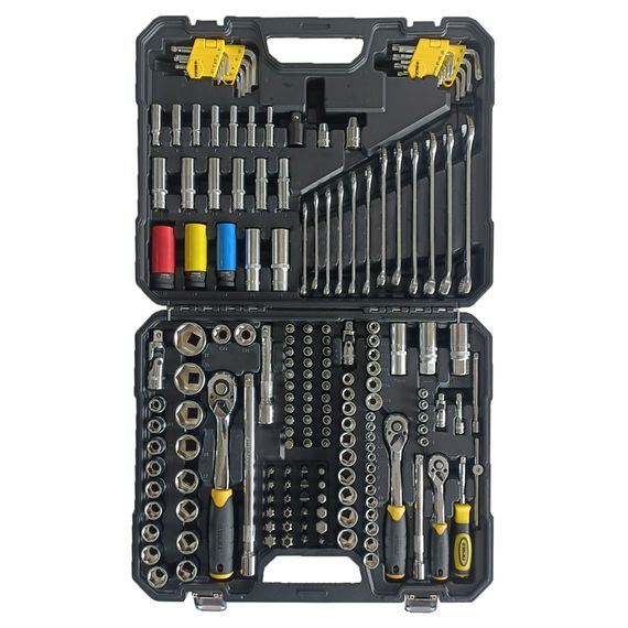 Набір насадок торцевих і біти Sigma 1/4", 3/8", 1/2" 176 шт CrV (6003821)